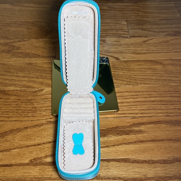 Rowallan jewelry case in Tiffany blue - Picture 9 of 11